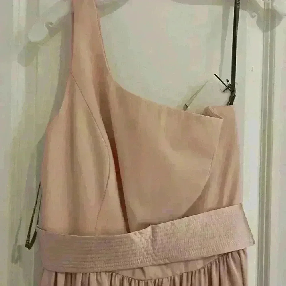 Vera Wang One Shoulder Dress - Picture 6 of 11